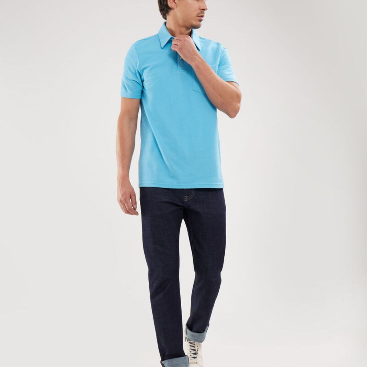 PATPRIMO - Polo para Hombre Patprimo color AguaMarina #44111091