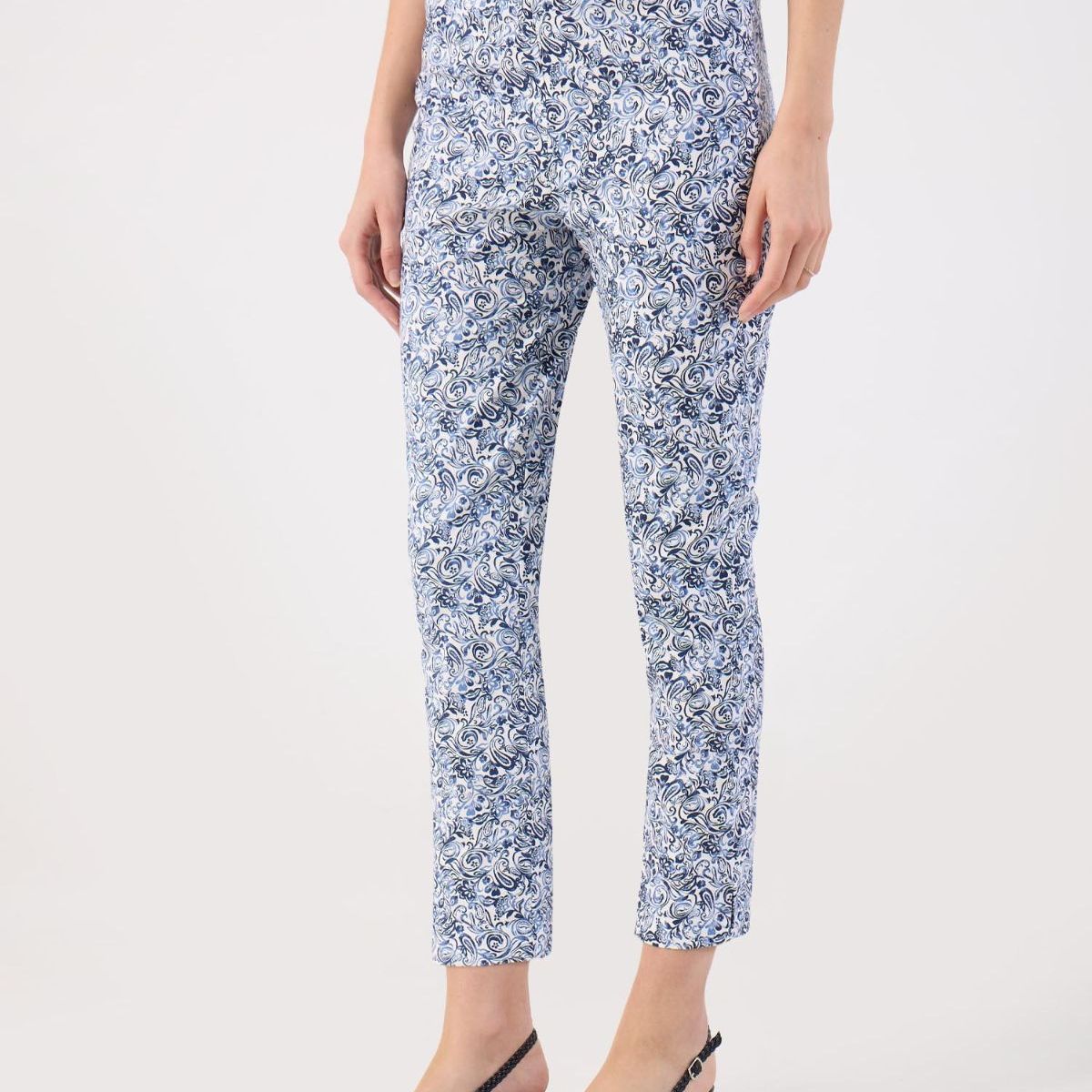 PATPRIMO - Pantalón  Para Mujer Capri Color Azul Marca Patprimo #30072103