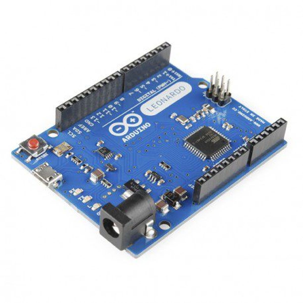 GENERICO - Arduino Leonardo + Cable USB  Placa Microcontrolador ATmega32U4