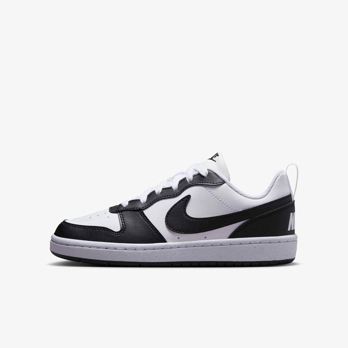 NIKE - Tenis Nike Niño Court Borough Low Recraft DV5456-131 Blanco Negro