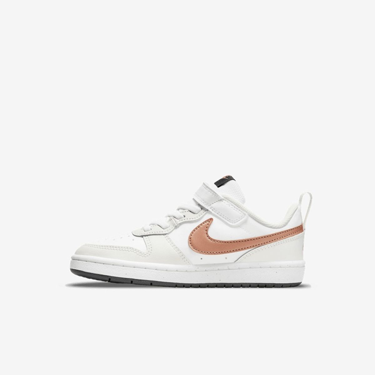 NIKE - Tenis Nike Niño Court Borough Low 2 Recraft BQ5451-116 Blanco