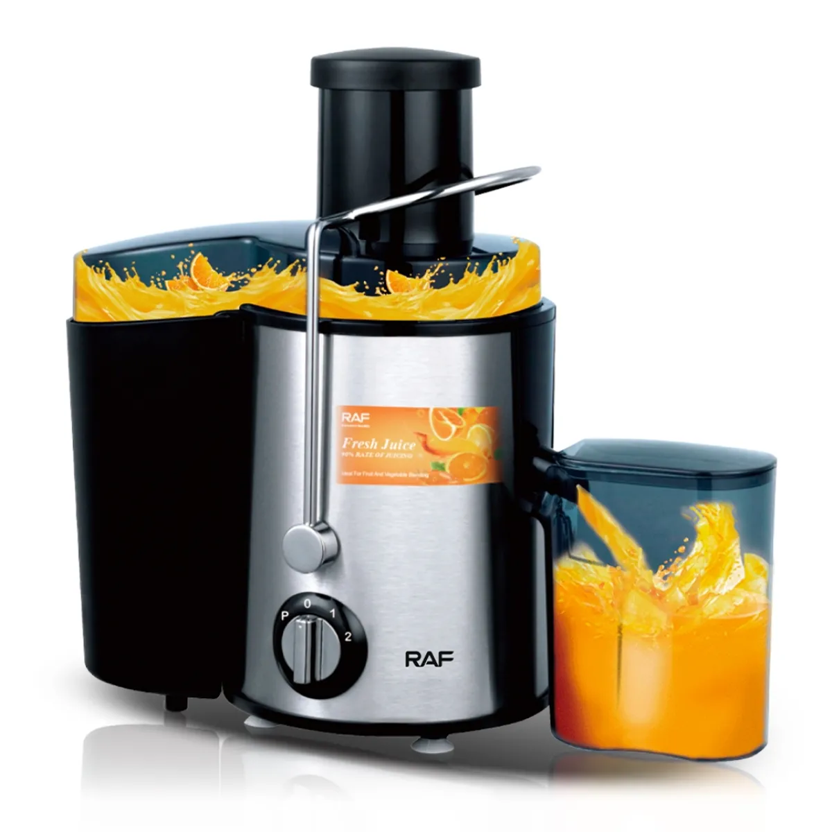 GENERICO - Extractor De Jugos 1000w Exprimidor + Vaso De Zumo 450ml