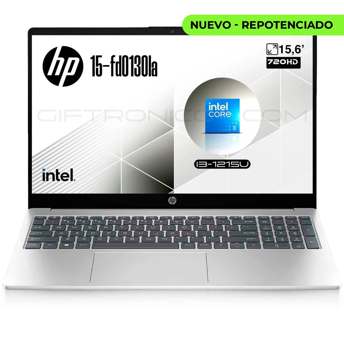 HP - PORTATIL HP INTEL CORE I3-1215U SSD 512GB RAM 12GB  15.6" HD