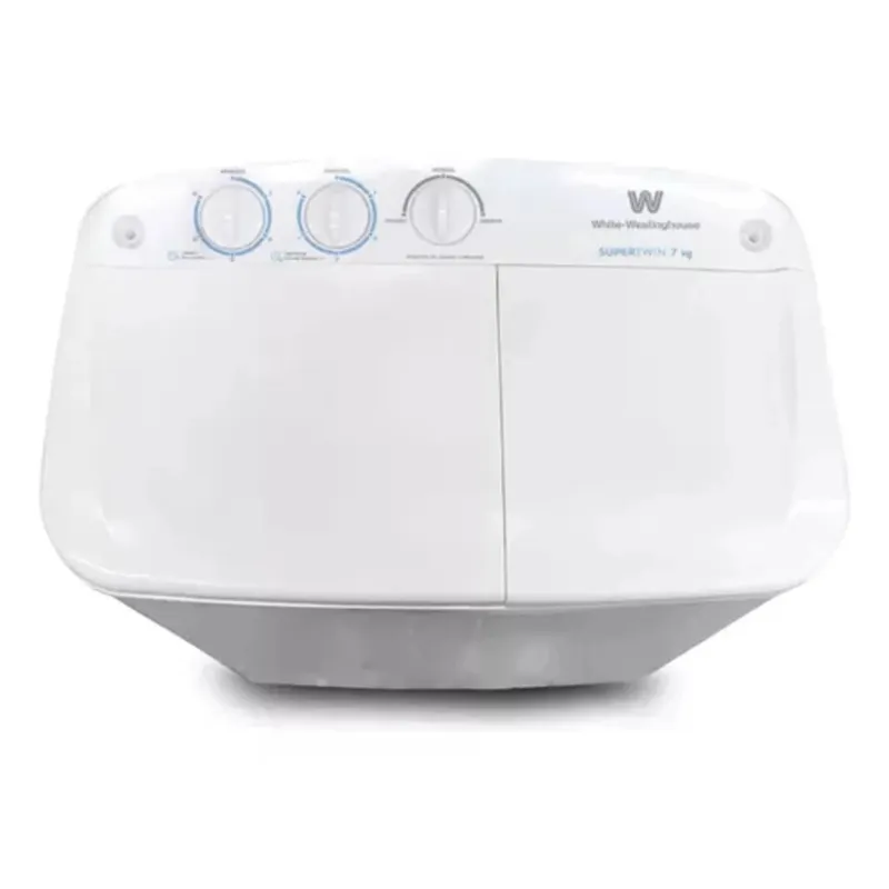 WESTINGHOUSE - Lavadora Westinghouse 7 Kg Carga Superior Doble Tina Blanco