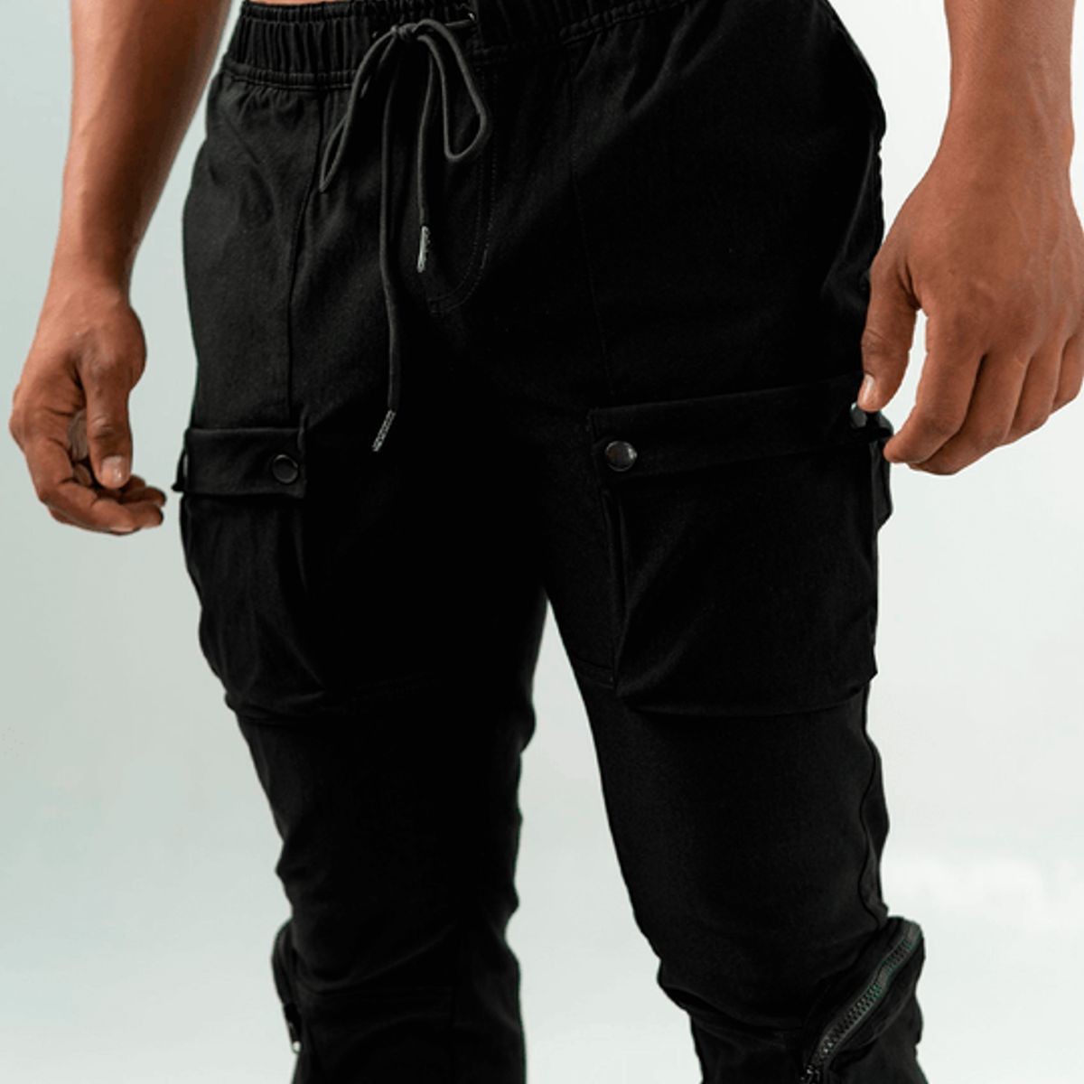 NO RULES - PANTALON CARGO UTILITY NEGRO