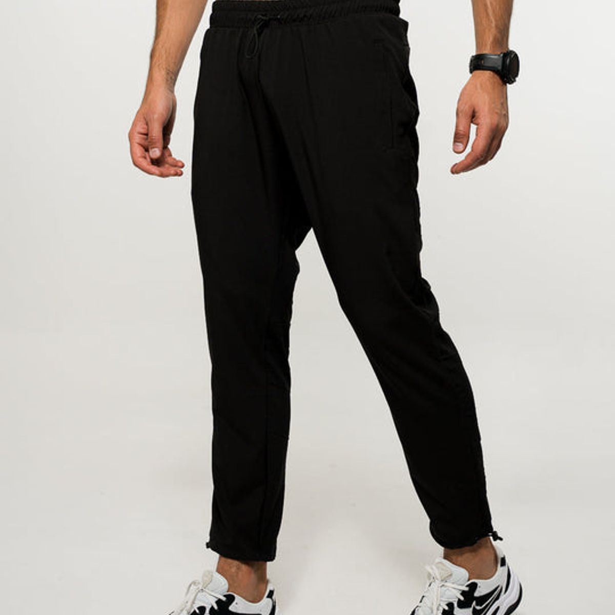 NO RULES - Jogger Casual Logo 3D Hombre Negro