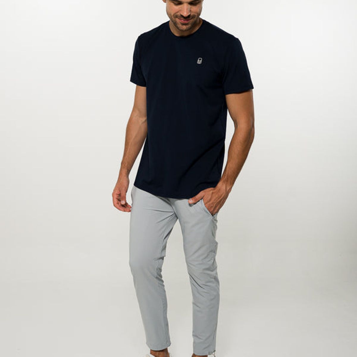 NO RULES - Jogger Casual Logo 3D Hombre Grey