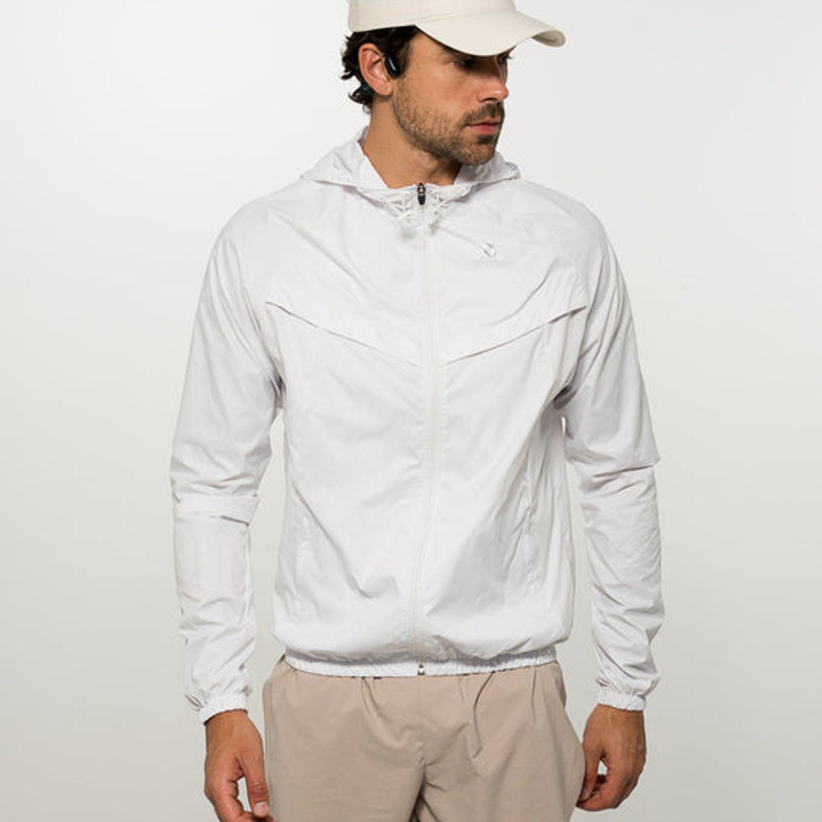 NO RULES - Essential Jacket Hombre Blanca