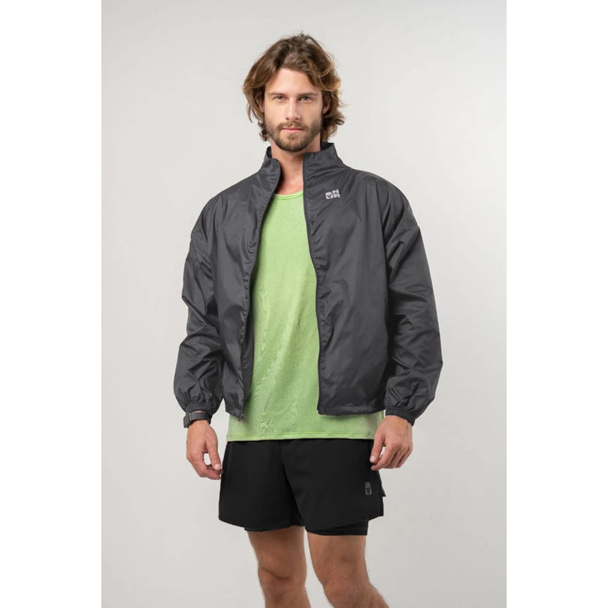 NO RULES - Chaqueta Active Flow Negra Hombre