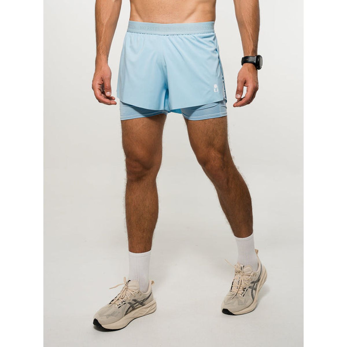 NO RULES - Pantaloneta Core Motion Baby Blue
