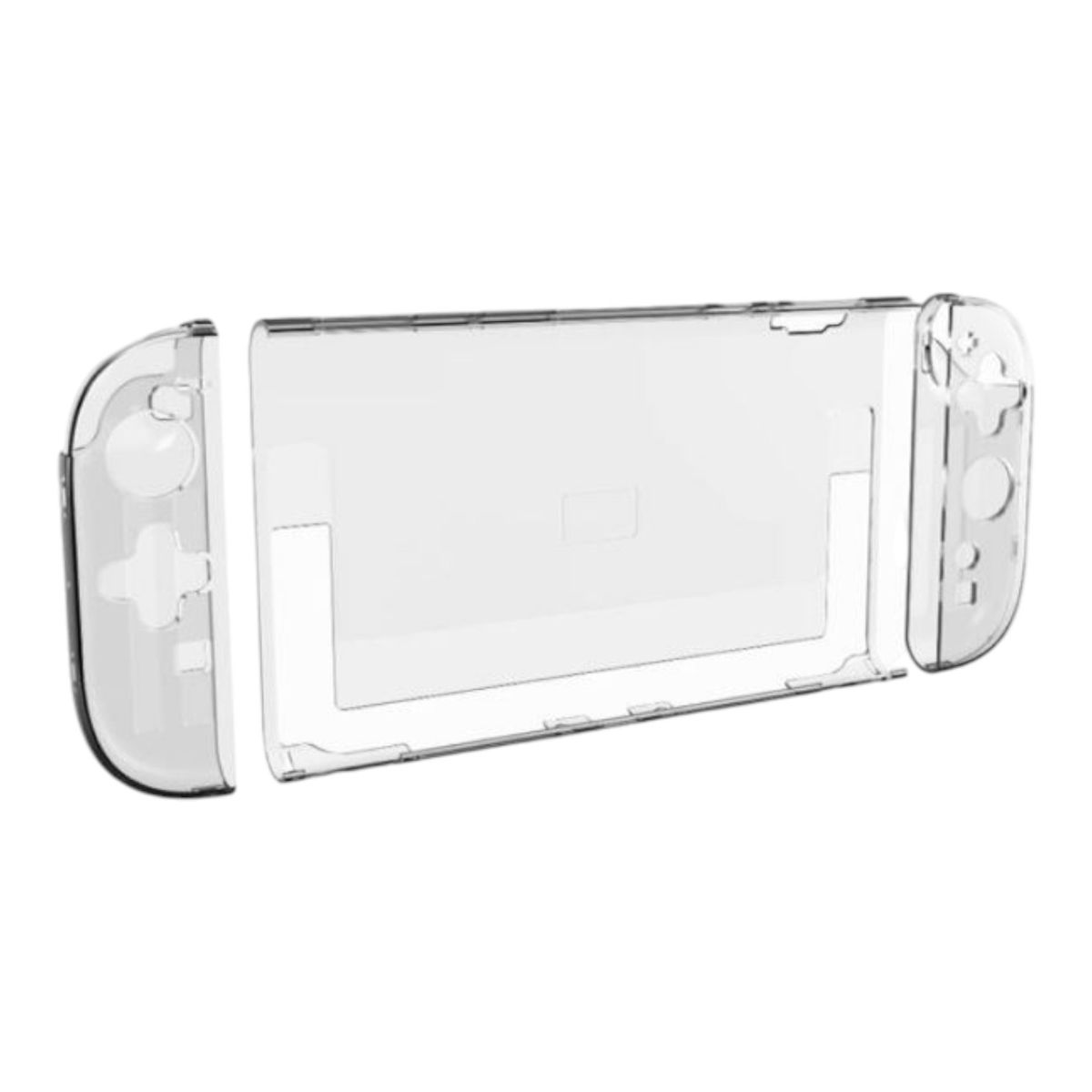 GENERICO - Funda Case Tpu + Vidrio + 2 Grips Compatible Switch 2