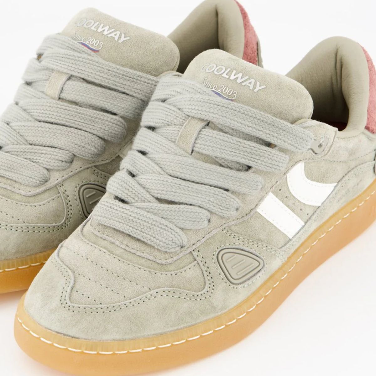 COOLWAY - Tenis coolway de hombre goal edge smoky grey COOLWAY Verde TENGOALEDG