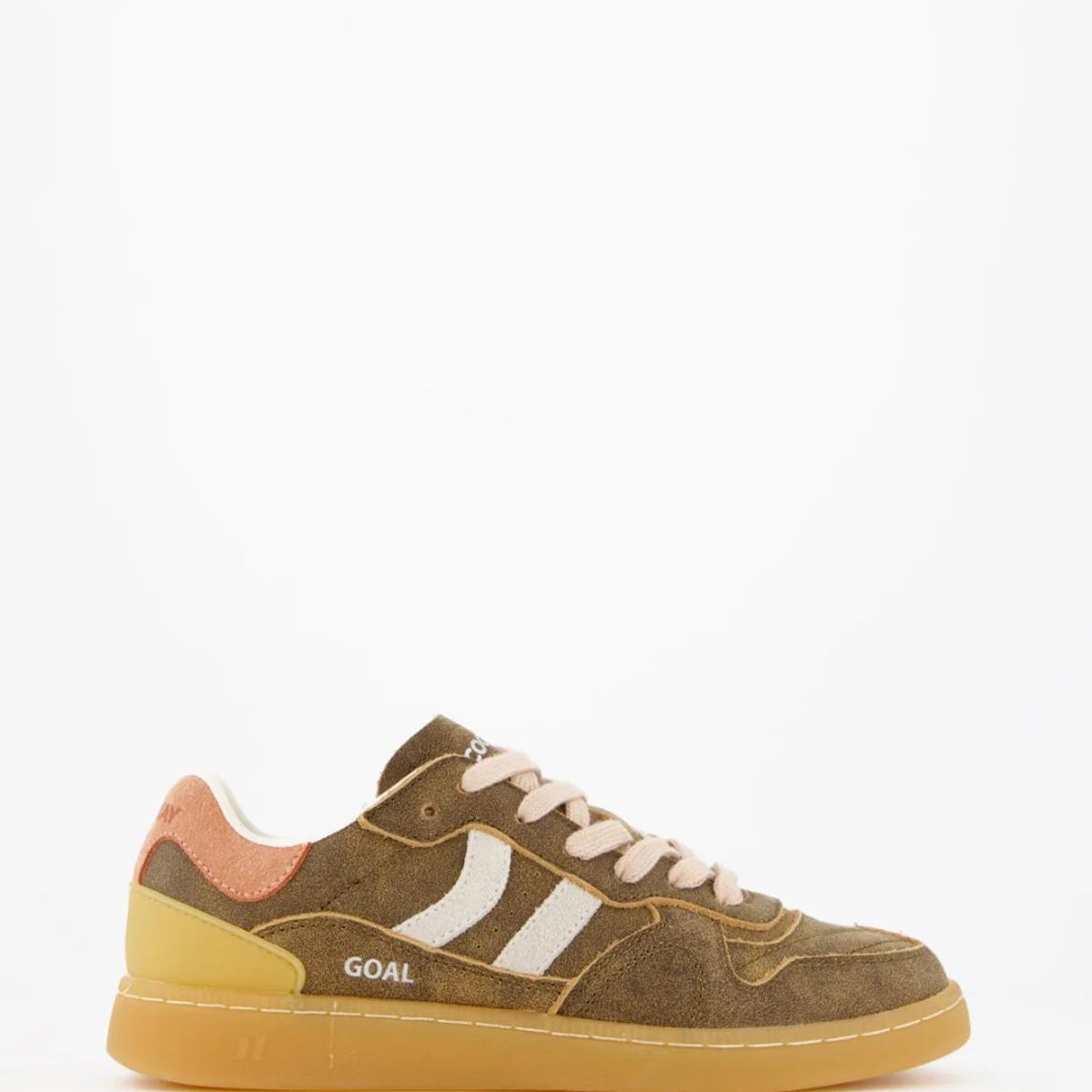 COOLWAY - Tenis coolway de hombre goal chestnut sip COOLWAY Café TENGOALMCAFE