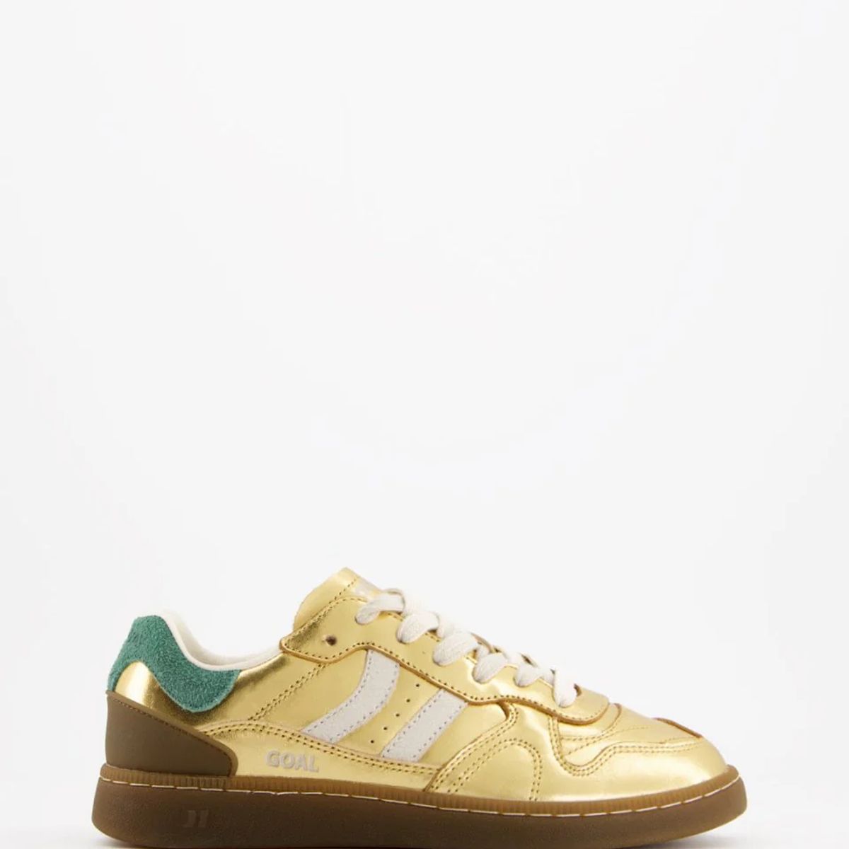 COOLWAY - Tenis coolway de mujer goal champagne shine COOLWAY Dorado TENGOALWCS