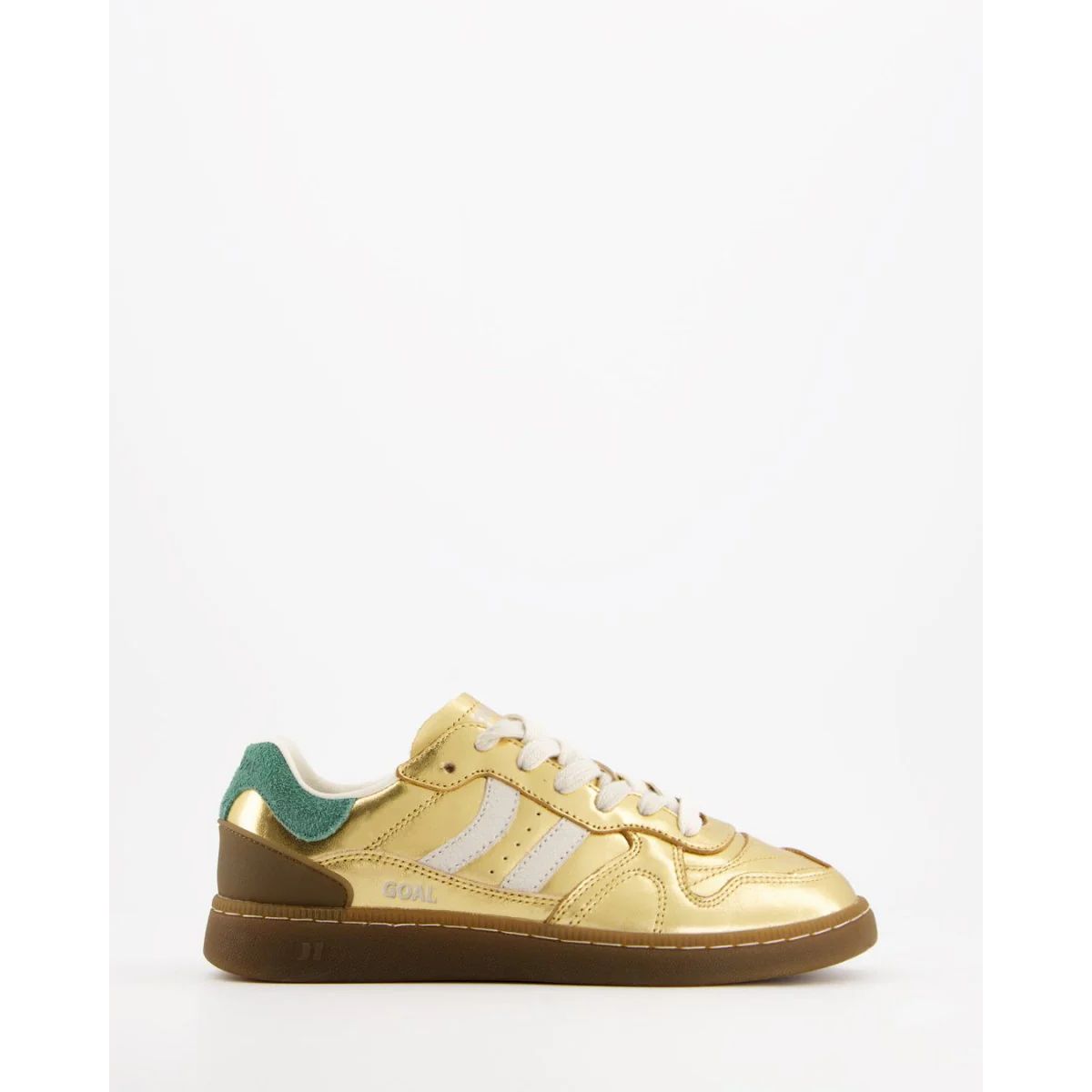 COOLWAY - Tenis coolway de mujer goal champagne shine COOLWAY Dorado TENGOALWCS