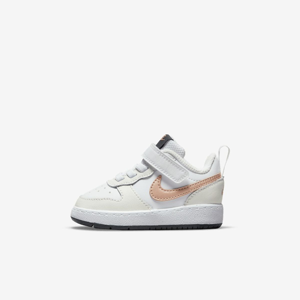 NIKE - Tenis Nike Bebé Court Borough Low 2 Recraft BQ5453-116 Blanco