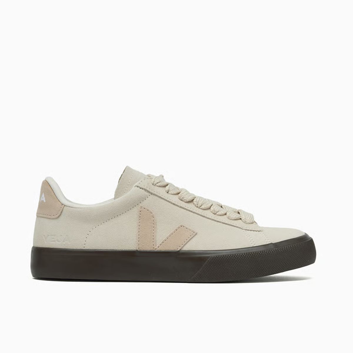 VEJA - Tenis veja de mujer campo bold suede VEJA Beige CP0320805ABEIG