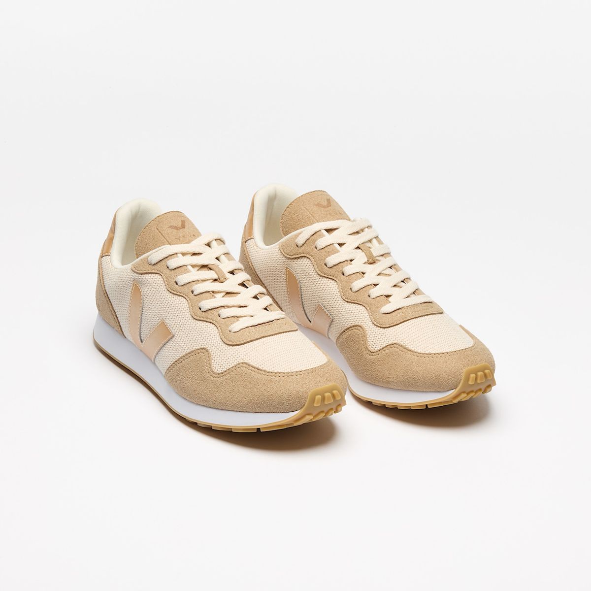 VEJA - Tenis veja de mujer sdu rec j-mesh natural platine VEJA Beige RR1603A