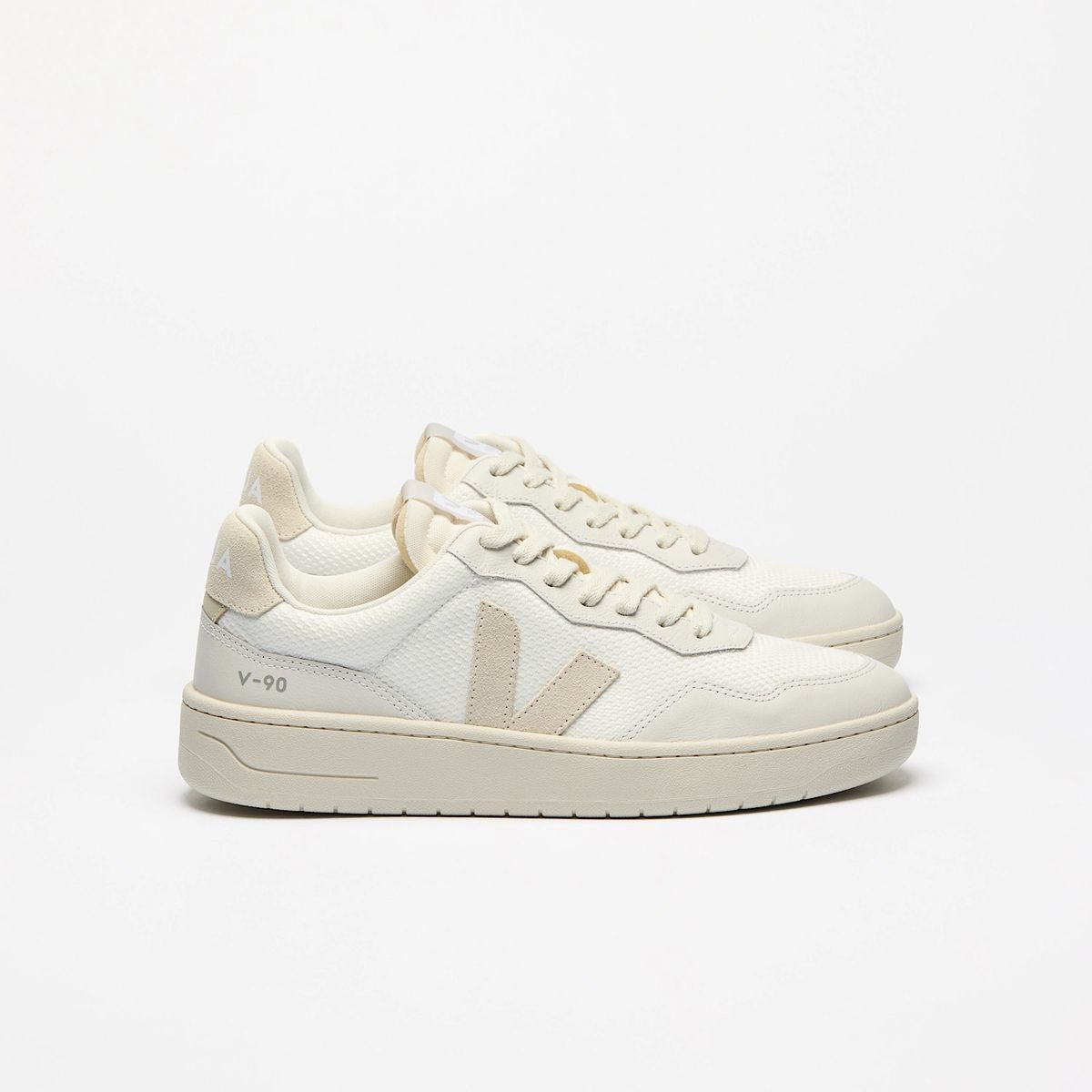 VEJA - Tenis veja de hombre v-90 VEJA Blanco VD1720485BWHIT