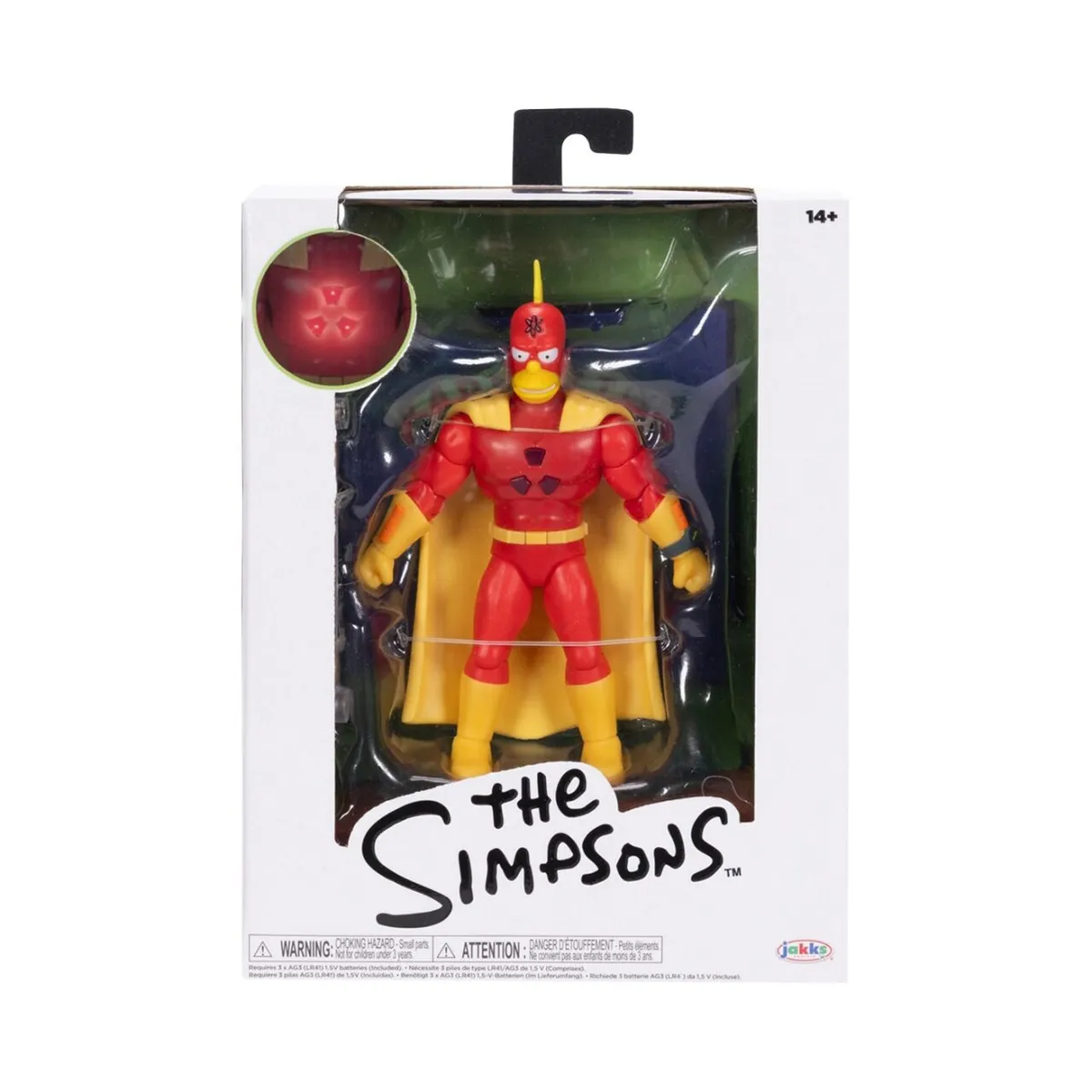 LOS SIMPSONS - Figura Coleccionable Los Simpsons Hombre Radioactivo 5"
