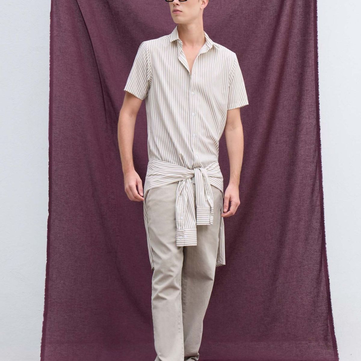 SEVEN SEVEN - Pantalón  Para Hombre Moda Color Arena Marca Seven Seven #45071135