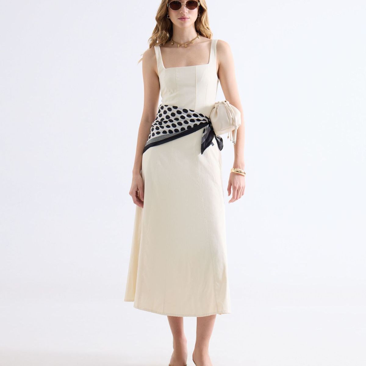 SEVEN SEVEN - Vestido  Para Mujer M/Sisa Medio Color Marfil Marca Seven Seven #28171481