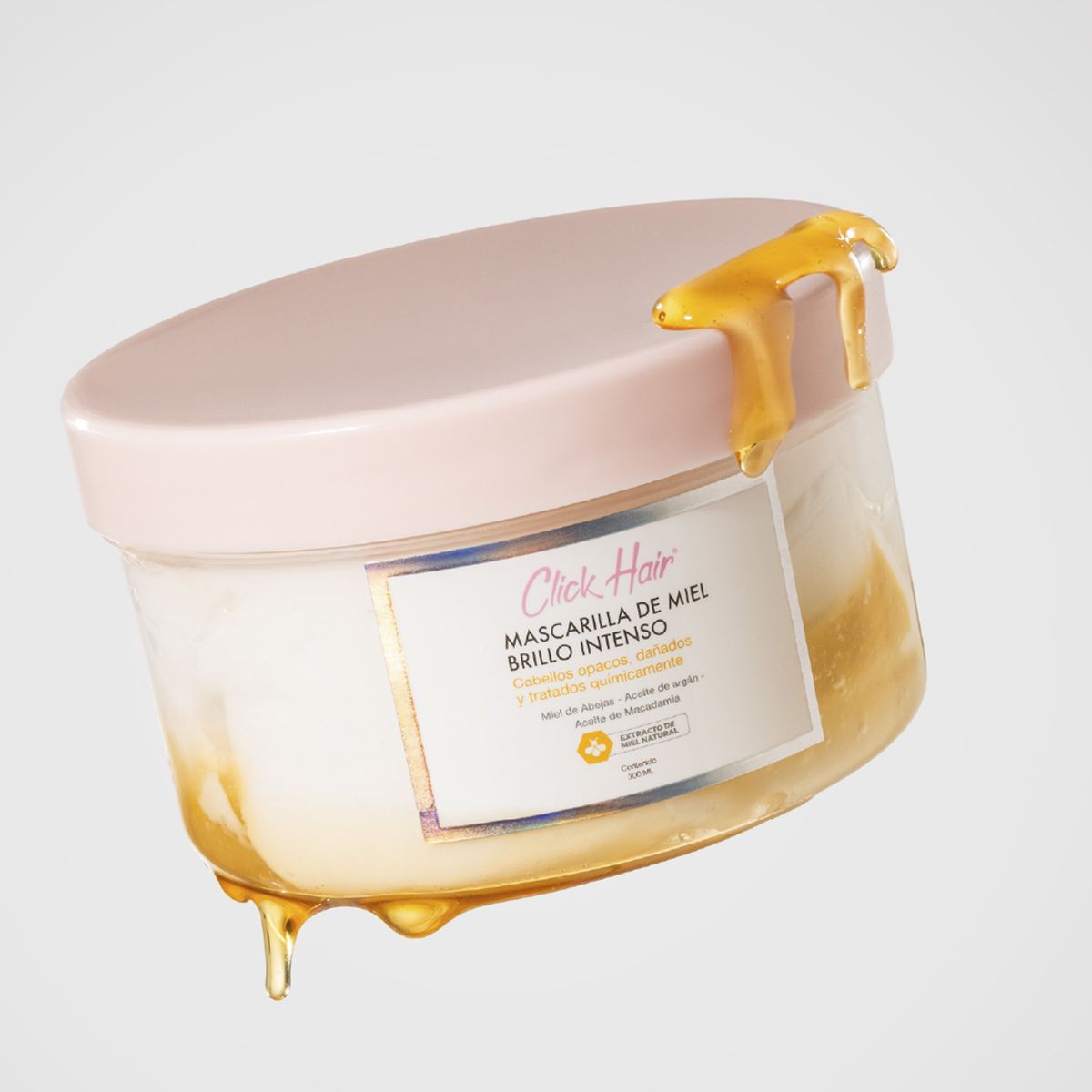 CLICK HAIR - Mascarilla De Miel Brillo Intenso Click Hair
