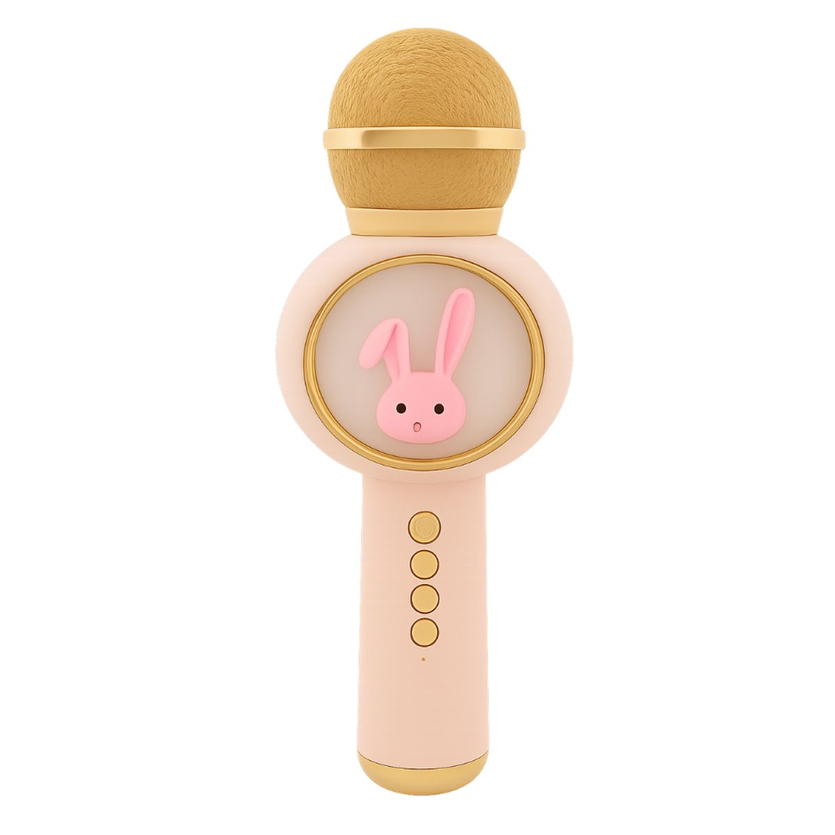 OEM - Micrófono Parlante Karaoke Portátil Inalámbrico Bluetooth X6 Rosa