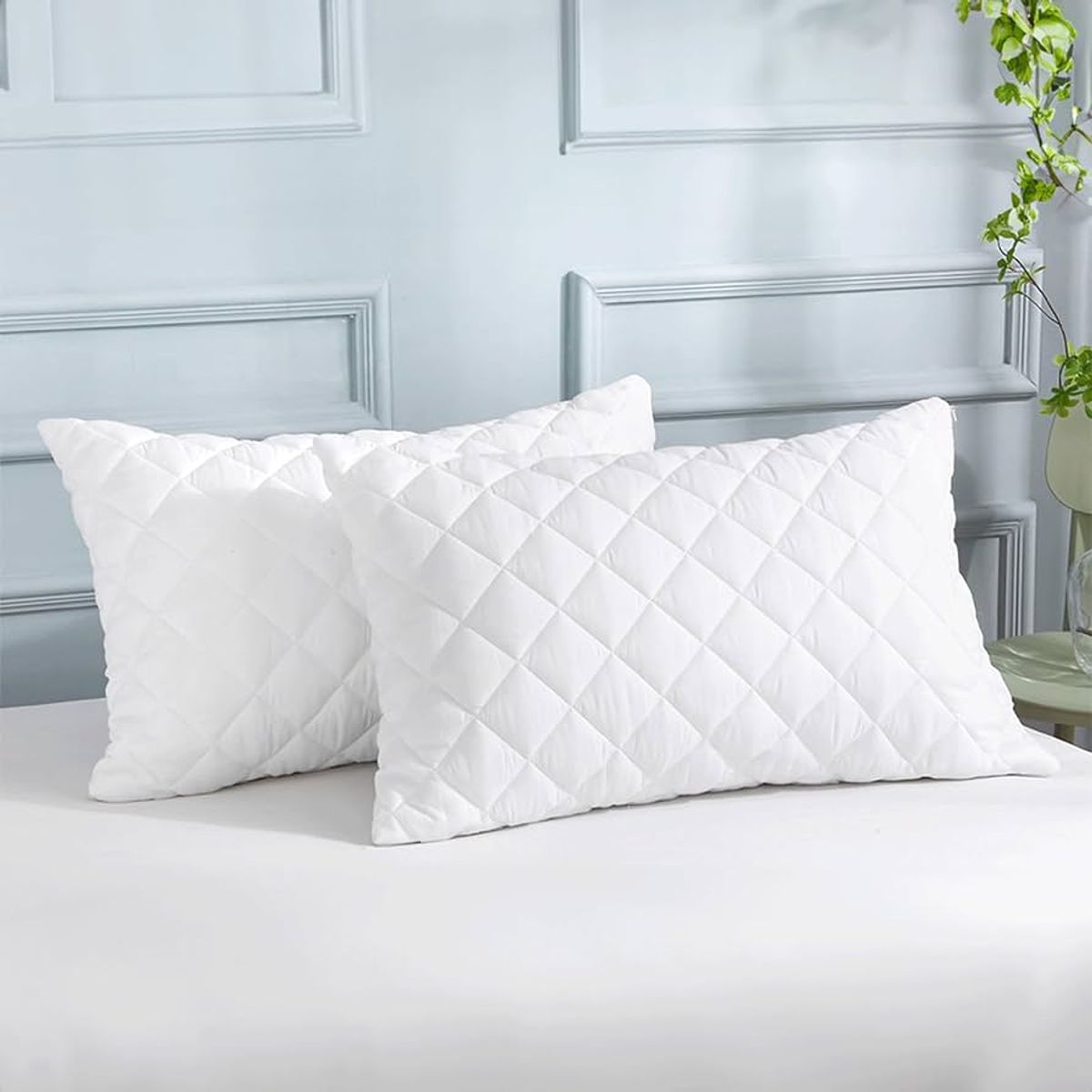 GENERICO - Almohadas Premiun Acolchadas 50*70 Set de 4 Unidades.