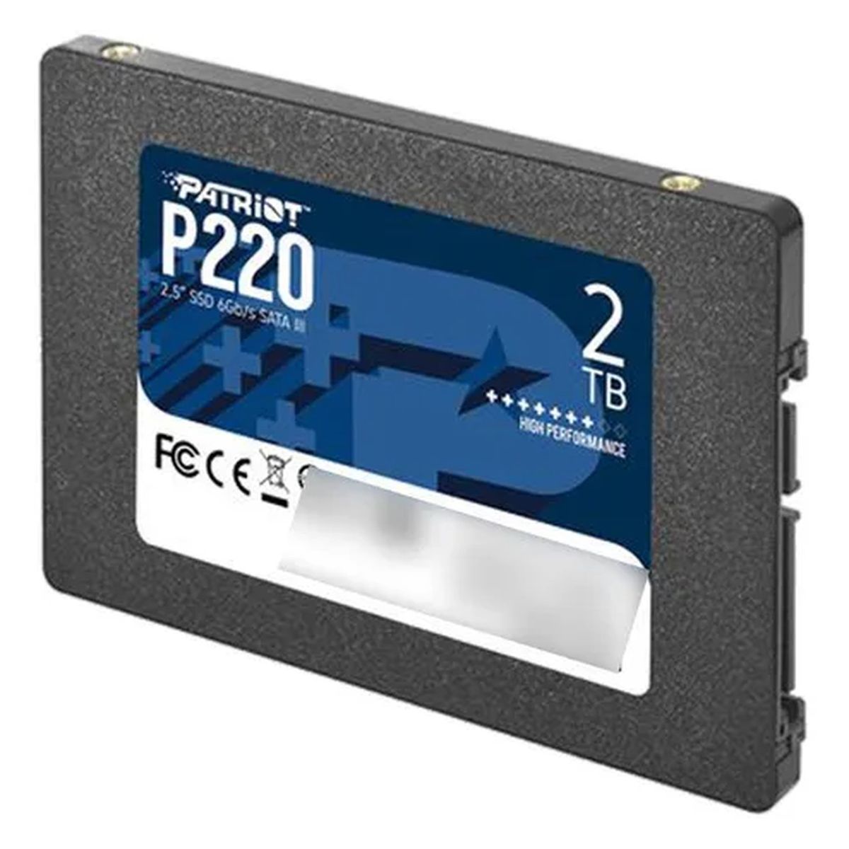 PATRIOT - Disco Sólido SSD Patriot P220 2TB SATA 25 para Almacenamiento Amplio y Rendimiento Estable