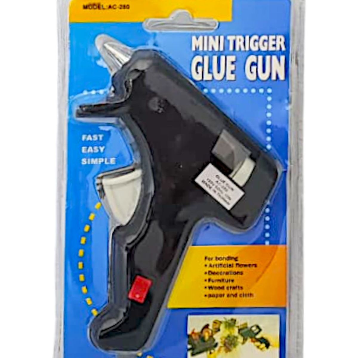 GENERICO - Pistola De Silicona Mini Modelo Ac-280 Manualidades