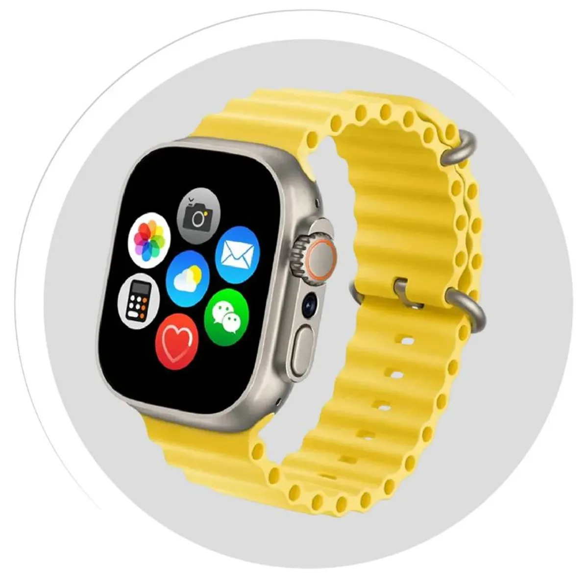 INNOVA - Smartwatch Mobulaa Tel 1 Sim 3 Correas 49mm Bluetooth 5.3 Tik Tok Redes Sociales
