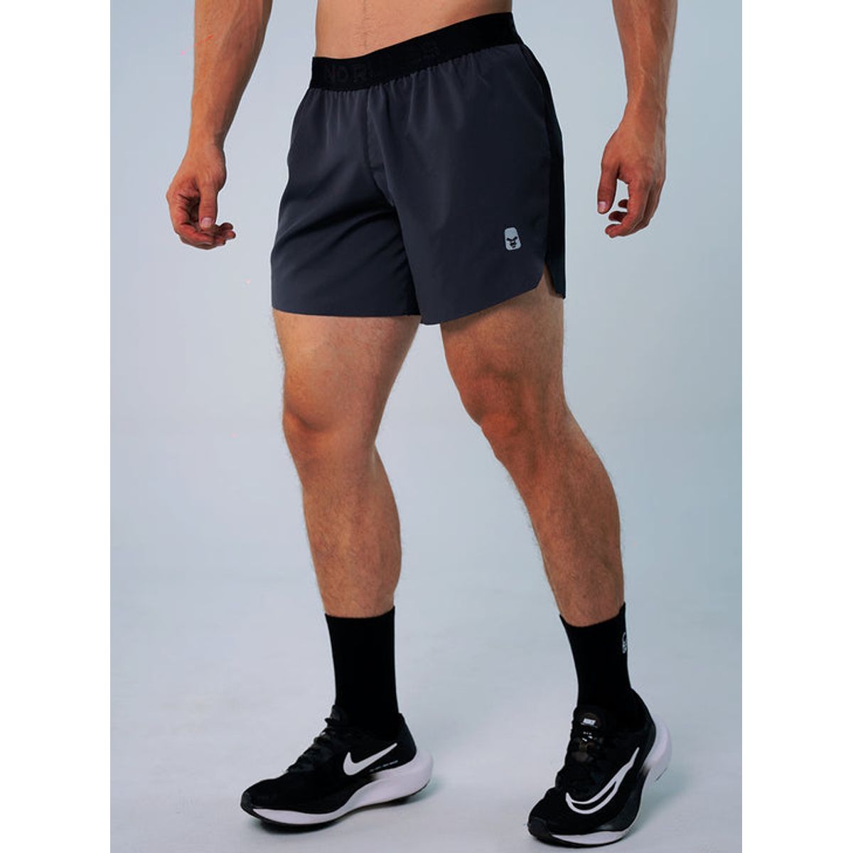 NO RULES - PANTALONETA RUNNING PRO NEGRA