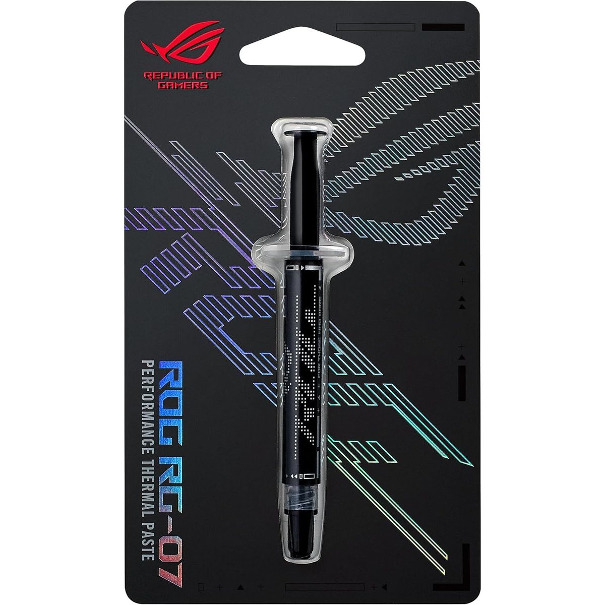 ASUS - Pasta Térmica Crema Disipadora Gamer Asus Rog Rg-07 Performance Thermal 3 Gramos Negro