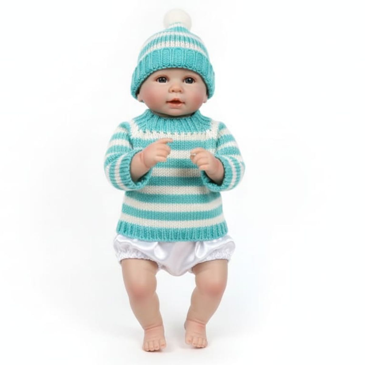 GENERICO - Bebe Reborn Realista Con Sonidos Silicona Completa