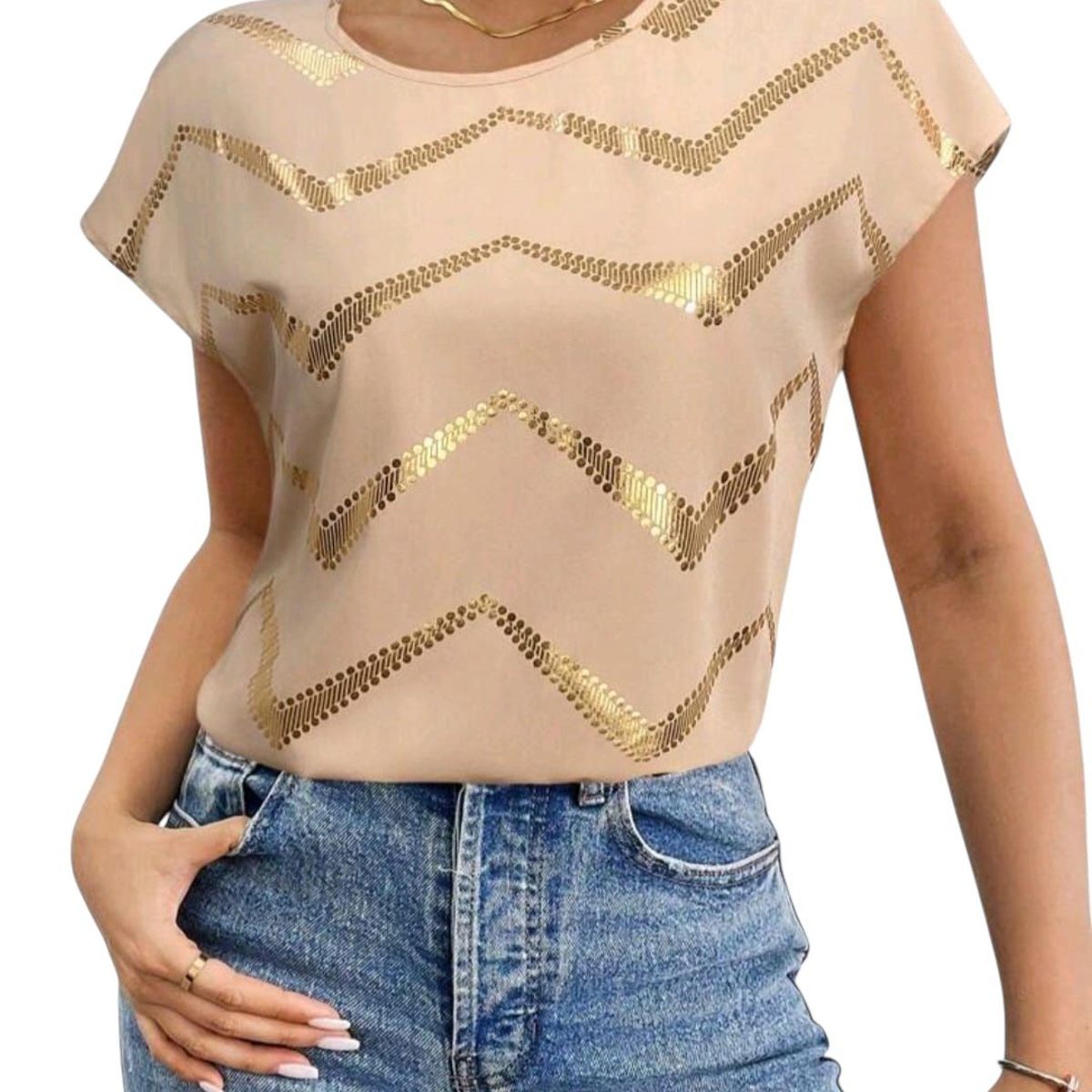 PAATAL - Blusa dorados premium
