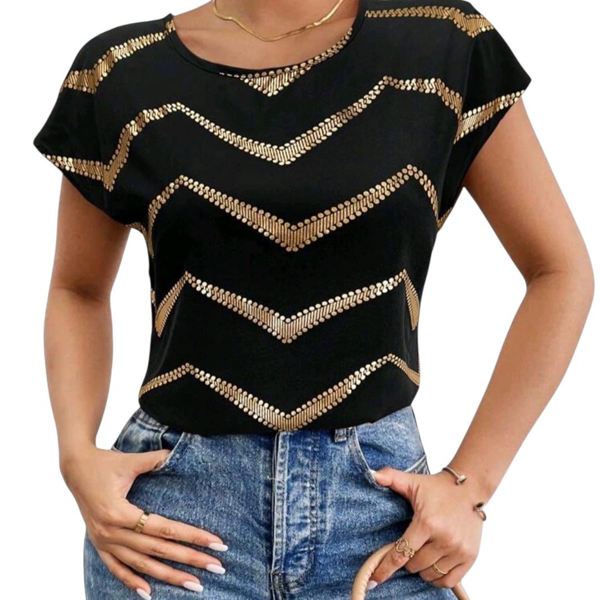 PAATAL - Blusa dorados premium