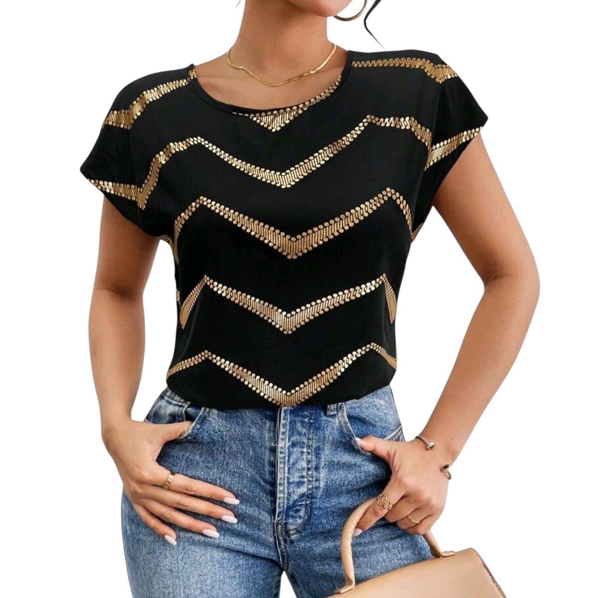 PAATAL - Blusa dorados premium