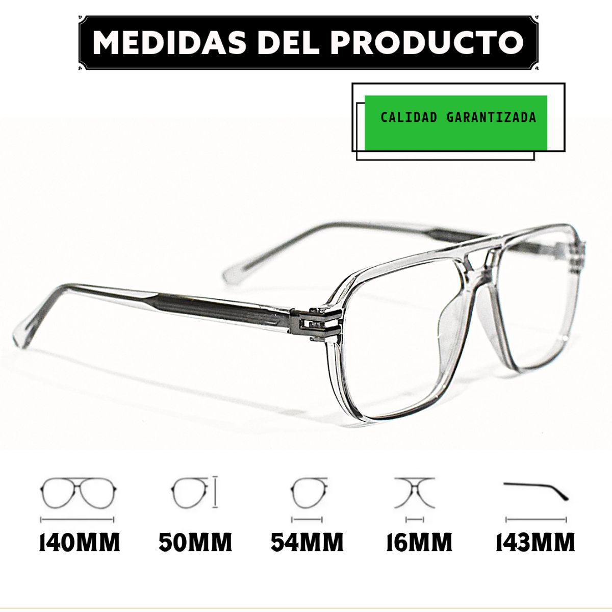 BUHO PARIS - Montura Oftalmica Unisex + Accesorios