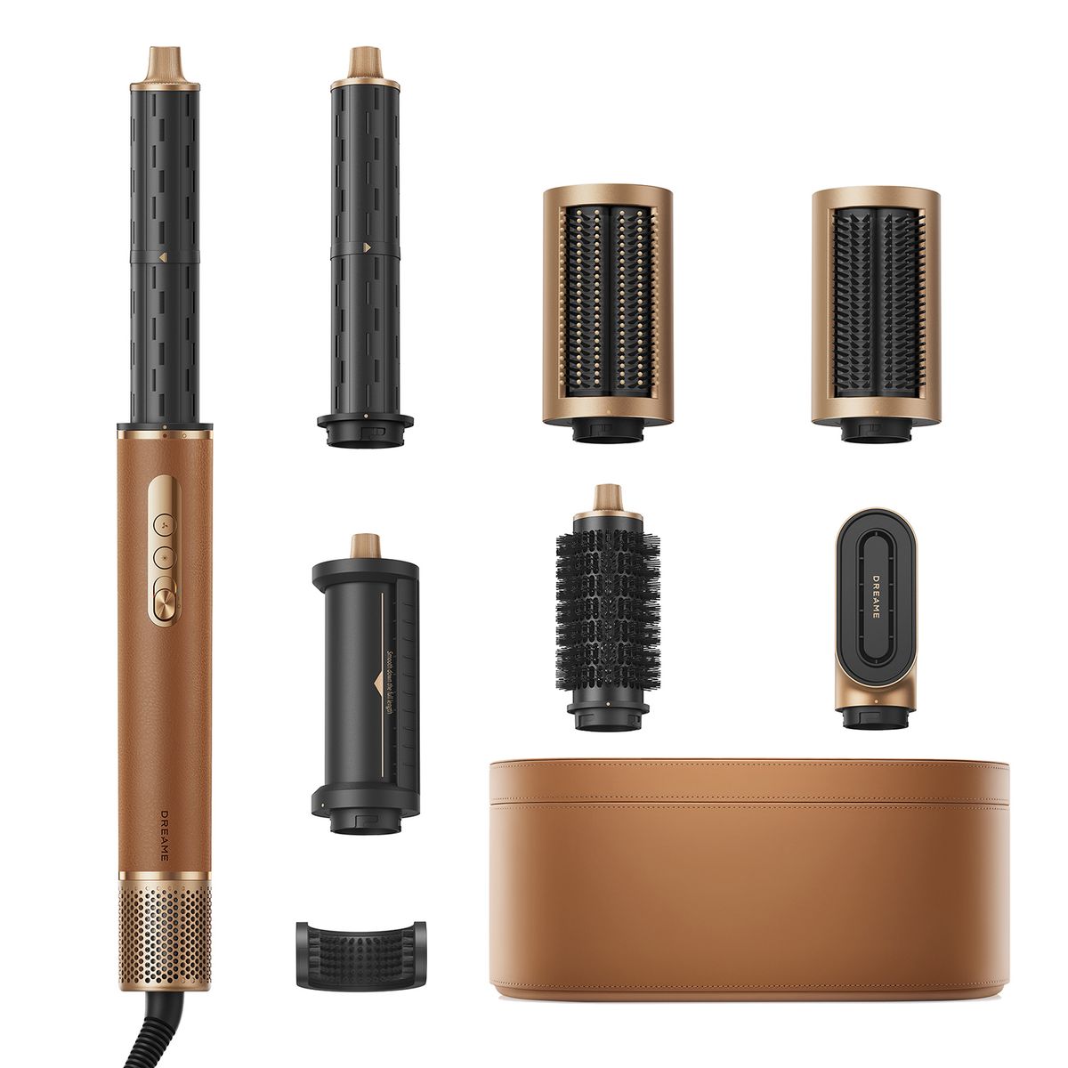 DREAME - Dreame Moldeador de Pelo AirStyle Pro 7 en 1 Dorado Oscuro