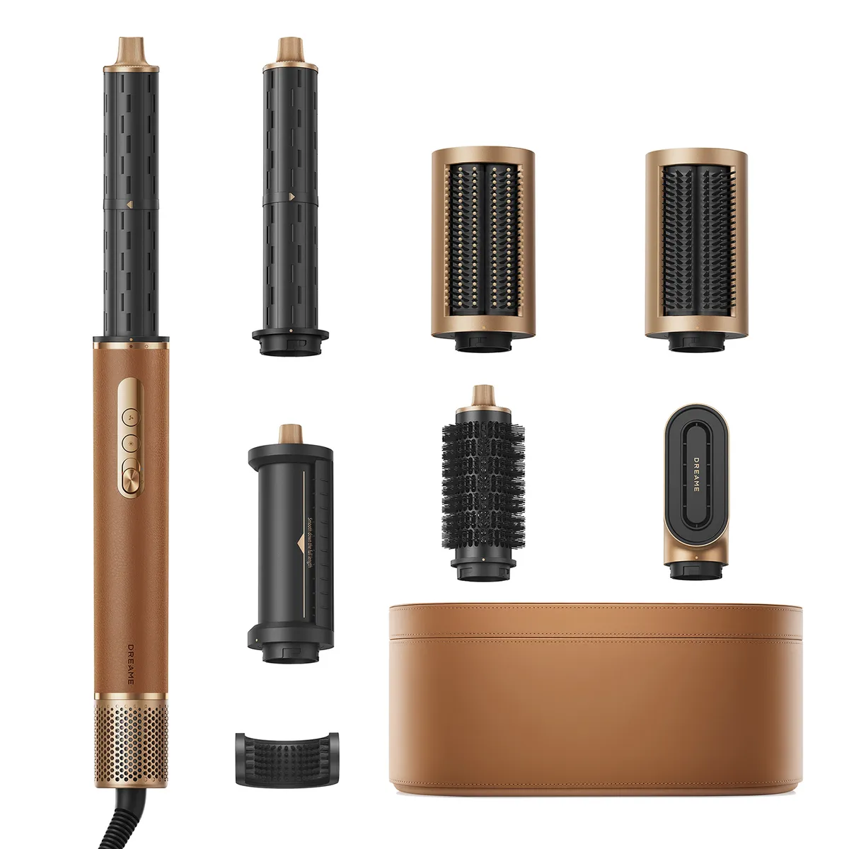 DREAME - Dreame Moldeador de Pelo AirStyle Pro 7 en 1 Dorado Oscuro