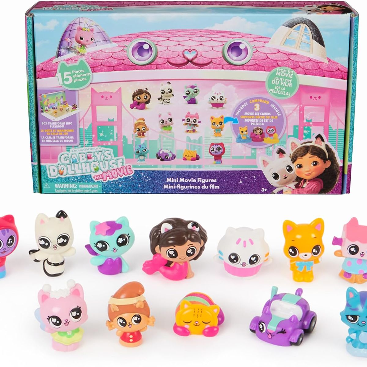 SPIN MASTER - Gabby's Dollhouse: The Movie Juego Set X 15 Piezas Pelicula