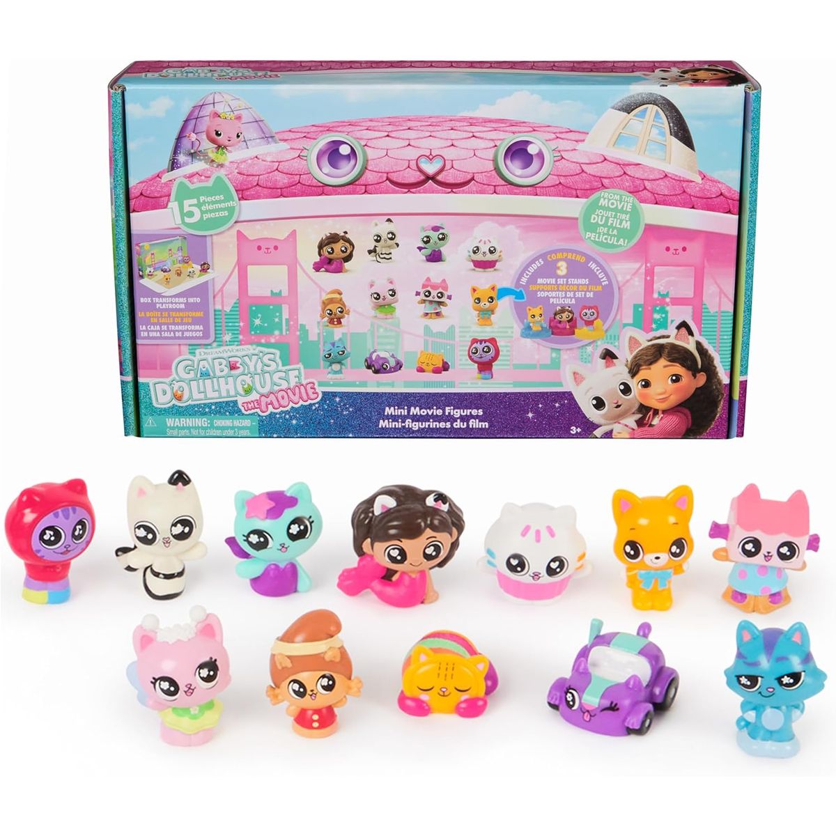 SPIN MASTER - Gabby's Dollhouse: The Movie Juego Set X 15 Piezas Pelicula