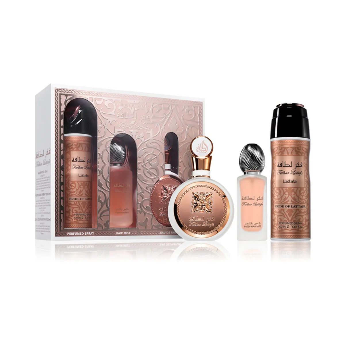 LATTAFA - Estuche Fakhar Rose Lattafa 100ml