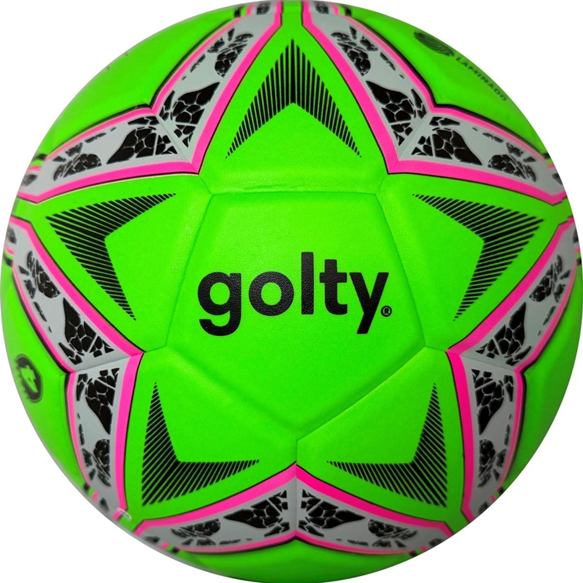 GOLTY - Balón De Fútbol Golty Volcanix 4 Competición Laminado