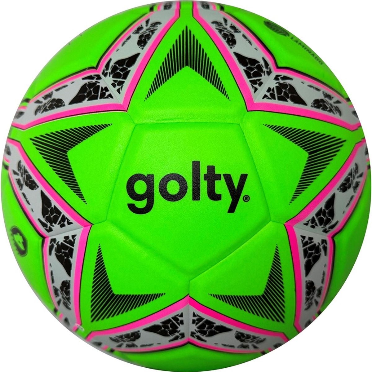 GOLTY - Balón De Fútbol Golty Volcanix 4 Competición Laminado