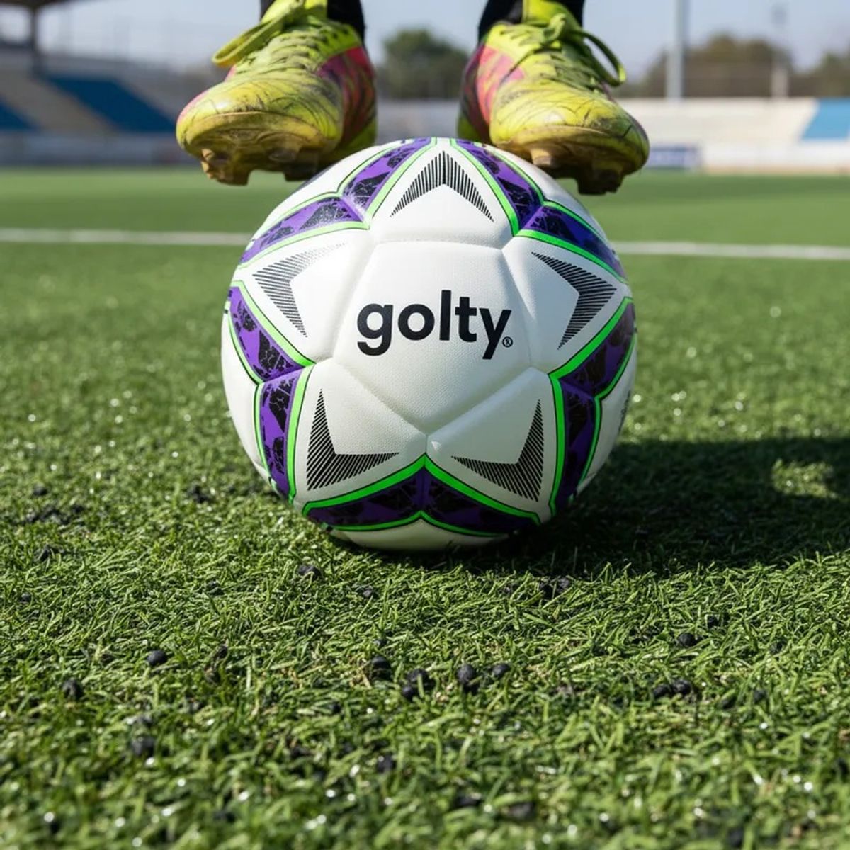 GOLTY - Balón De Fútbol Golty Volcanix 3 Competición Laminado