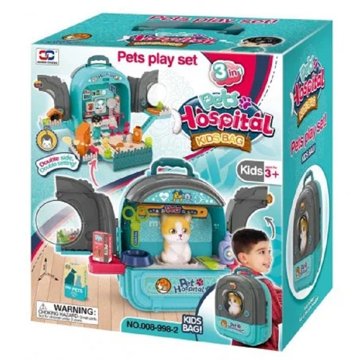 XIONG CHENG - Kit Mascota Veterinaria & Peluquería en Maleta