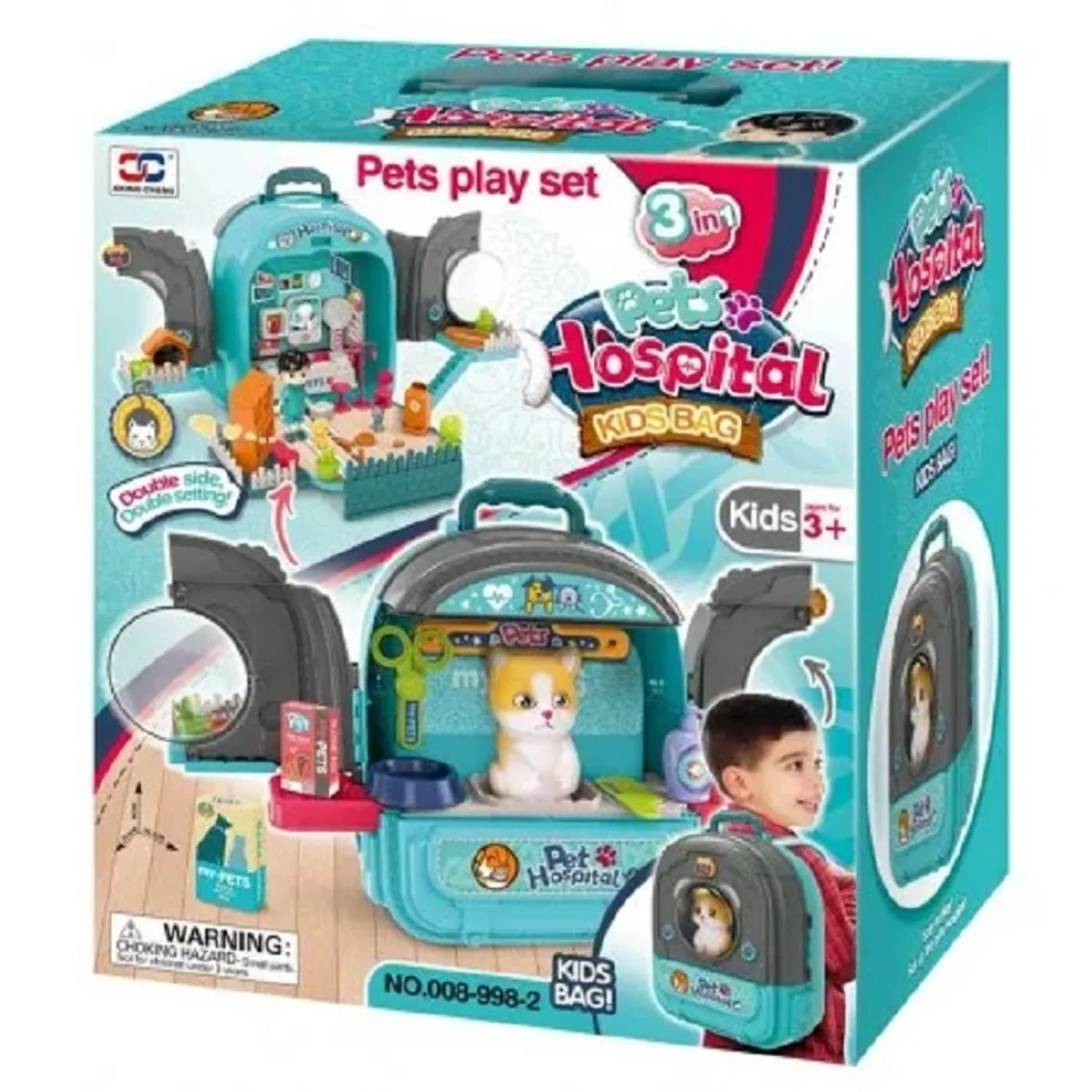 XIONG CHENG - Kit Mascota Veterinaria & Peluquería en Maleta