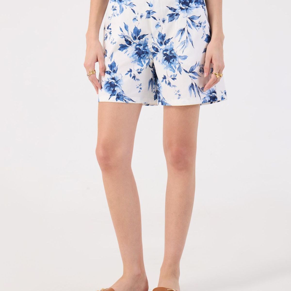 PATPRIMO - Bermuda  Para Mujer Regular Corto Color Azul Marca Patprimo #30100400